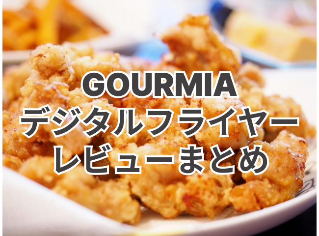 GOURMIA デジタルフライヤーレビューまとめ